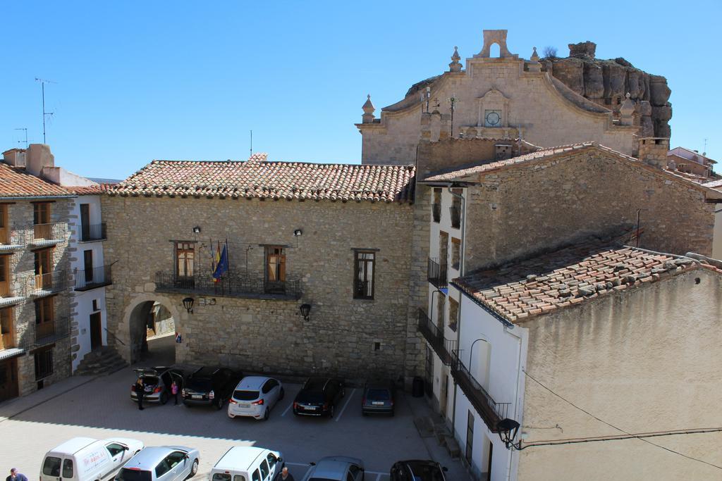 Hotel D'Ares Ares del Maestre Exterior foto